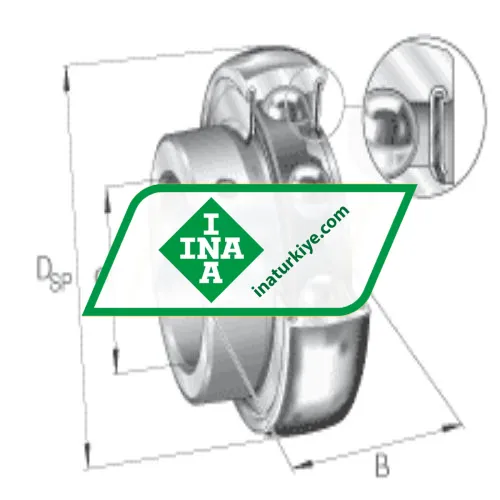 INA AY20-NPP-NR-AH04-N104 ürün fotoğrafı 4