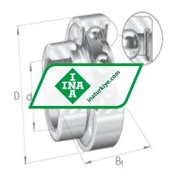 INA RA100-NPP-FA106 rulman resim 4