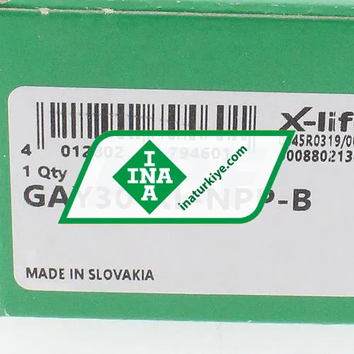 INA GAY30-XL-NPP-B ürün fotoğrafı 3