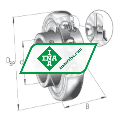 INA GYE30-KRR-B-VA-HLA ürün fotoğrafı 5