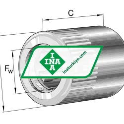 INA HFL0615-R-L564 rulman resim 4