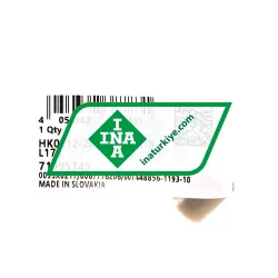 INA HK0812-2RS-FPM-DK-B-L178 rulman resim 3
