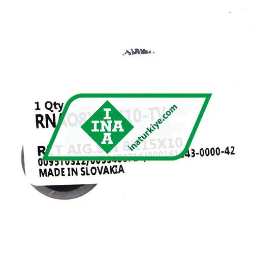 INA RNAO8X15X10-TV ürün fotoğrafı 4