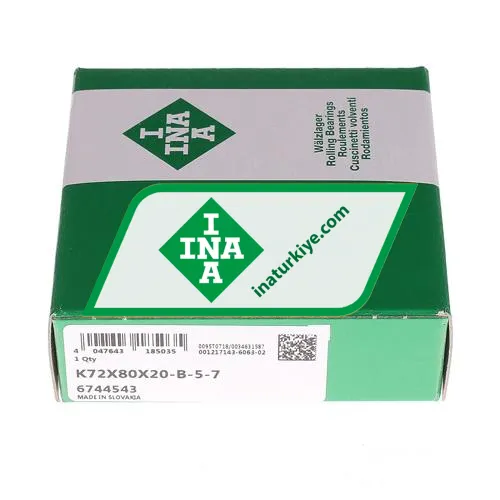 INA K72X80X20-B/-5-7 ürün fotoğrafı 2