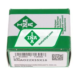 INA RNAO22X35X16 rulman resim 3