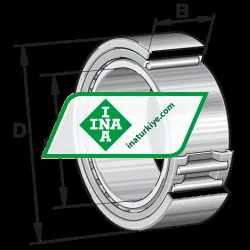 INA NAO25X40X17-XL rulman resim 3
