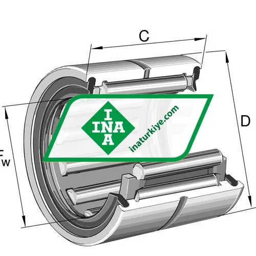 INA RNA4906-2RS ürün fotoğrafı 3