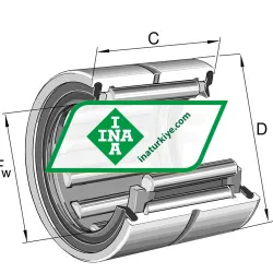INA RNA4906-2RS rulman resim 3