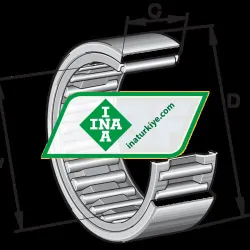 INA RNA06X13X8-TV rulman resim 2