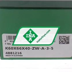 INA K60X66X40-ZW-A/-3-5 rulman resim 4