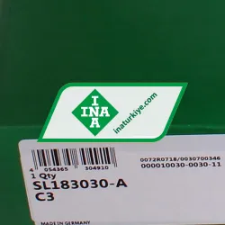 INA SL183030-A-C3 rulman resim 4