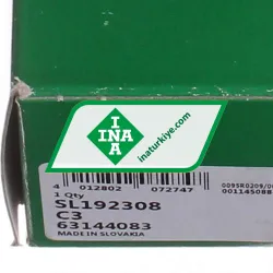 INA SL192308C3 rulman resim 5