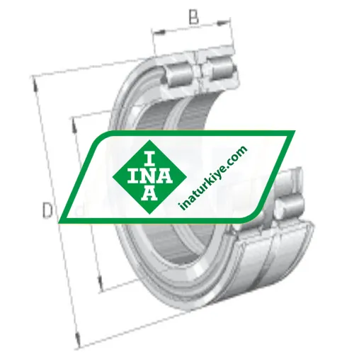 INA SL045004-PP-2NR ürün fotoğrafı 4