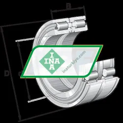 INA SL04100-D-PP-C3 rulman resim 4