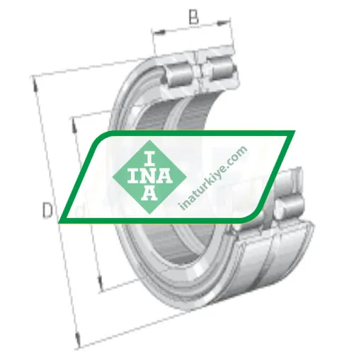 INA SL04130-D-PP-2NR ürün fotoğrafı 3