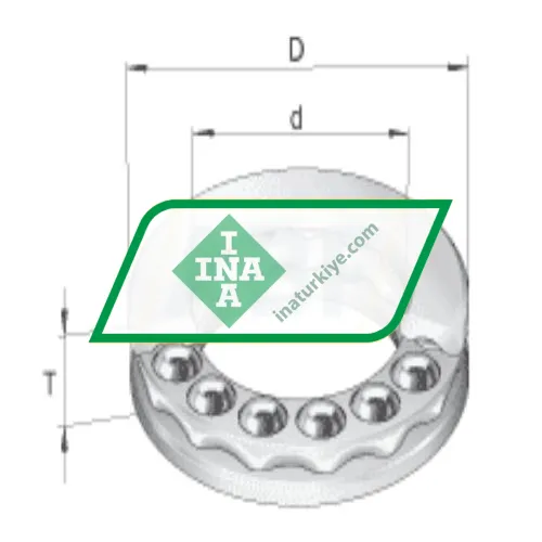 INA AKL6-HLC ürün fotoğrafı 4