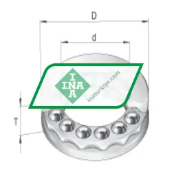 INA AKL6-HLC rulman resim 4