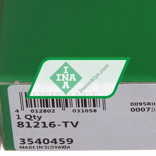 INA 81216-TV ürün fotoğrafı 5