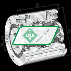 INA ZKLF2068-2RS-2AP-XL rulman resim 5