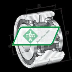 INA ZKLN100160-2Z-XL rulman resim 5