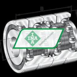 INA ZKLN1747-2RS-2AP rulman resim 4