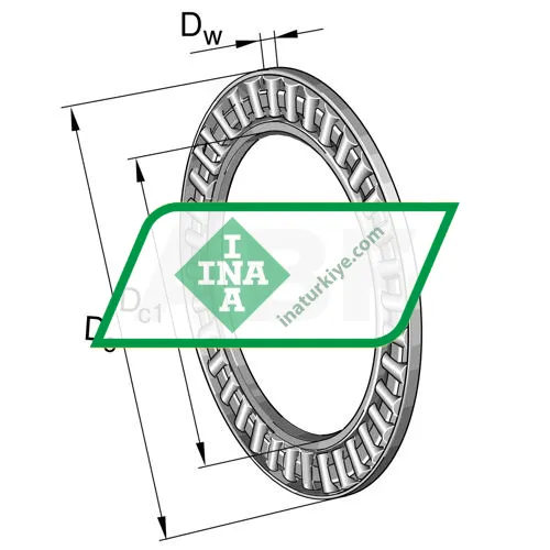 INA AXK0515TN/-2-4 ürün fotoğrafı 2