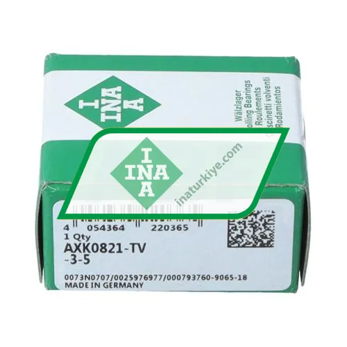 INA AXK0821-TV/0-10 ürün fotoğrafı 2