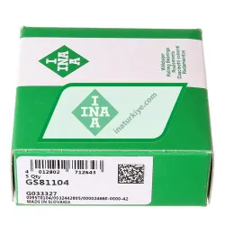 INA GS81104 rulman resim 2