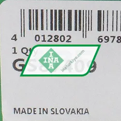 INA GS87409 rulman resim 3