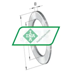 INA ZS76119 rulman resim 3