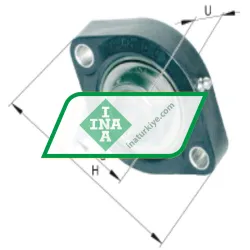 INA GLCTE35-TV-FA125-5 rulman resim 3