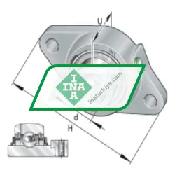 INA RCJT25-XL-N-FA125 rulman resim 5