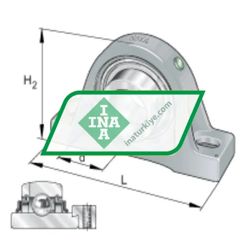 INA RASE80-FA164-AH01 ürün fotoğrafı 5