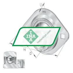 INA FLAN62-MST-FA125 rulman resim 3