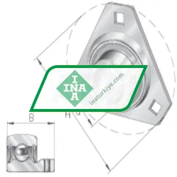 INA FLAN72-MSTR rulman resim 4