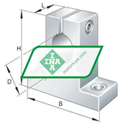 INA GWA50 rulman resim 4