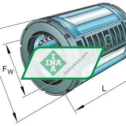 INA KS30-PP rulman resim 5