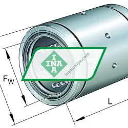 INA KB30-PP-AS rulman resim 5