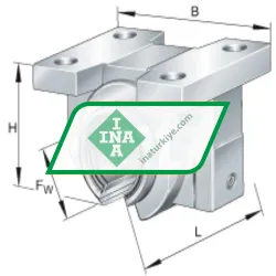 INA KGBAO25-PP-AS rulman resim 6