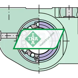 INA KGBA25-PP-AS rulman resim 6