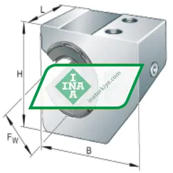 INA KGSC40-PP-AS rulman resim 5