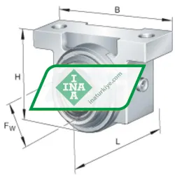 INA KGB40-PP-AS rulman resim 6