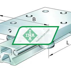 INA LFL52-E-SF rulman resim 3