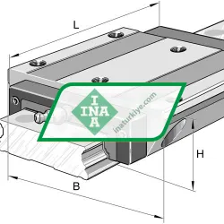 INA KWVE15-W-UG-V1-G3 rulman resim 5