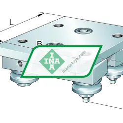 INA LFDL52-B rulman resim 3