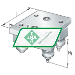 INA LFDL52-B rulman resim 4