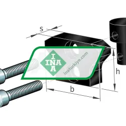 INA ANS-LFS52-C rulman resim 3