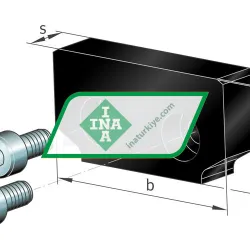 INA ANS-LFS42-C rulman resim 3