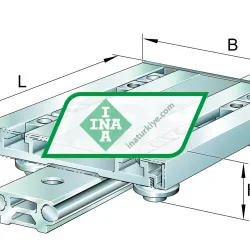 INA LFCL25 rulman resim 5