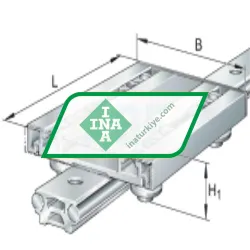 INA LFCL25 rulman resim 6
